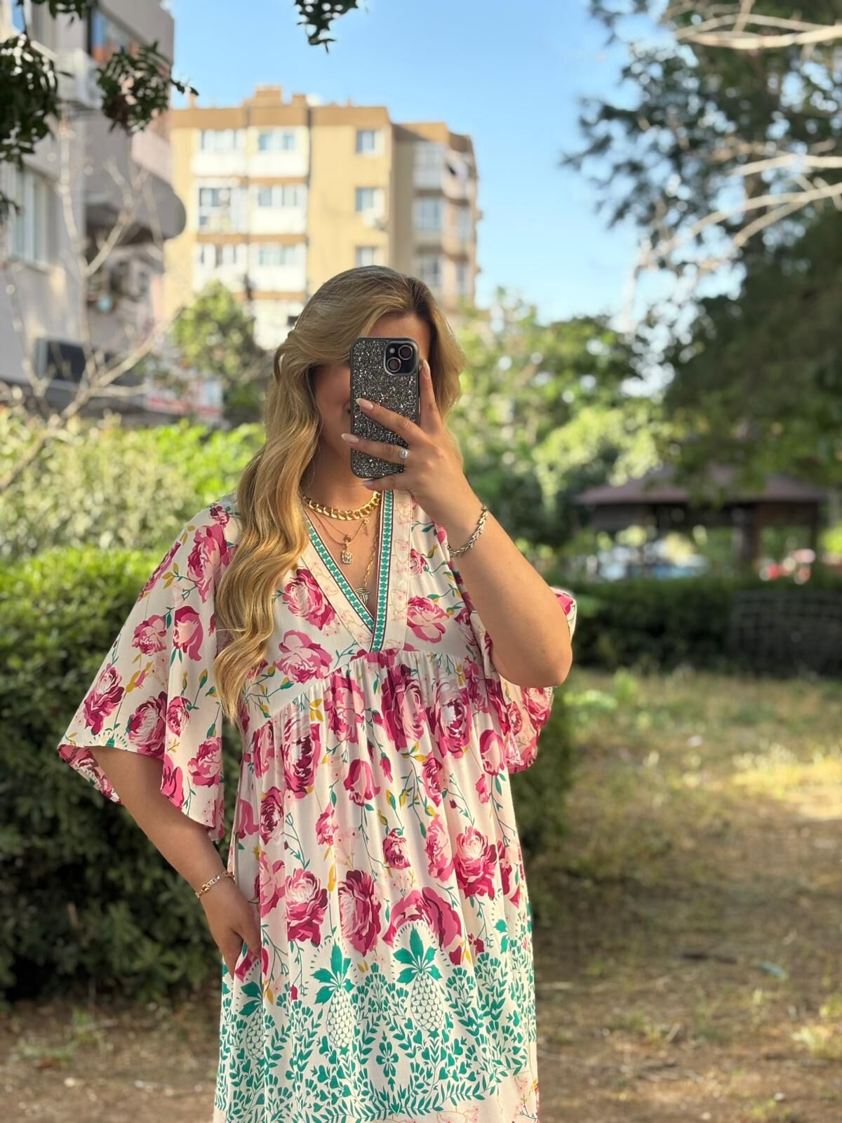 Flora Maxi Elbise