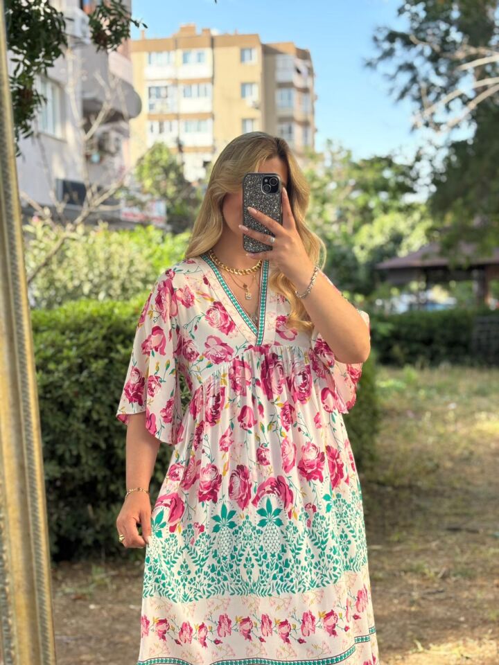Flora Maxi Elbise