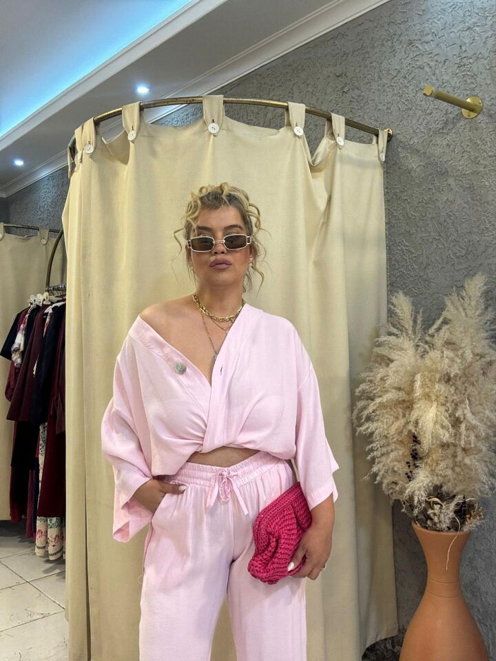 Pembe Tensel Takım