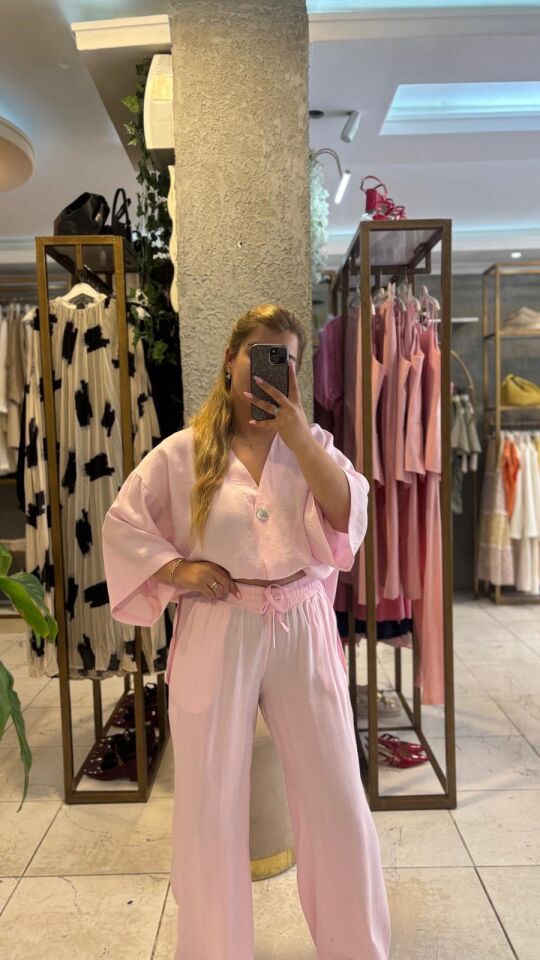 Pembe Tensel Takım