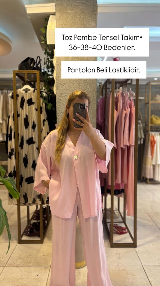 Pembe Tensel Takım