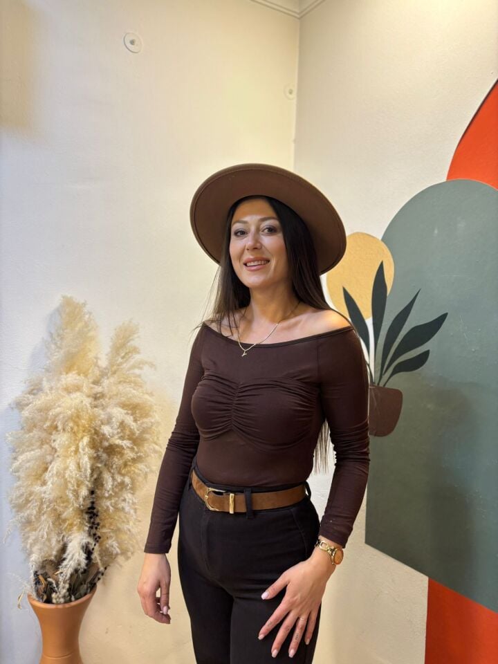 Kahve Tül Body